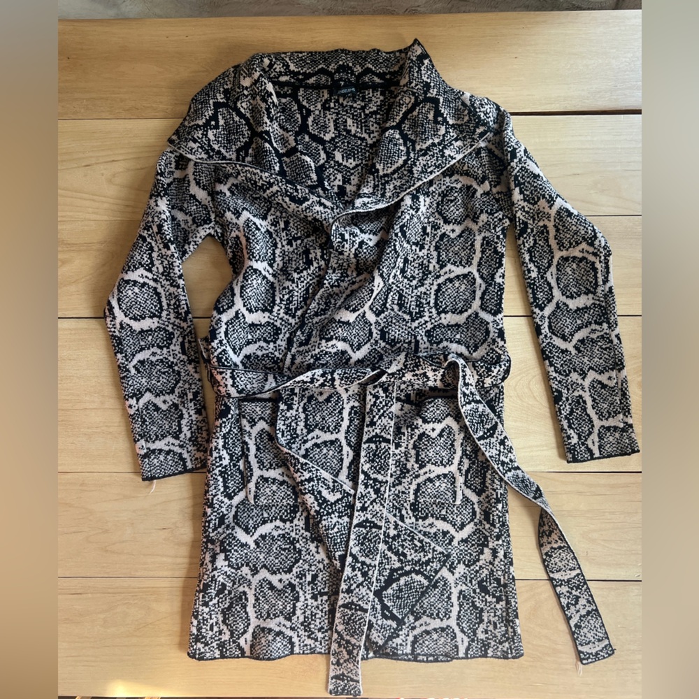 Women's Snake Print Cardigan